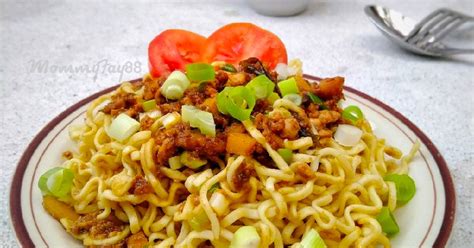 Resep Mie Goreng Pedes Manis Ala Mie Gacoan Oleh Mita W MommyFayzel