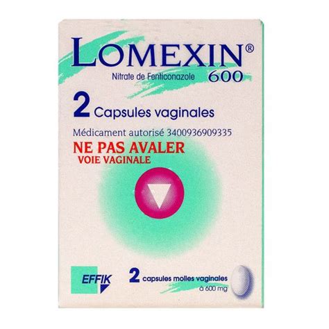 Lomexin Mg Est Utilis En Cas De Mycoses Vaginales