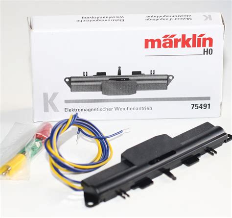 M Rklin H Elektromagnetischer Weichenantrieb F R K Gleis Weichen