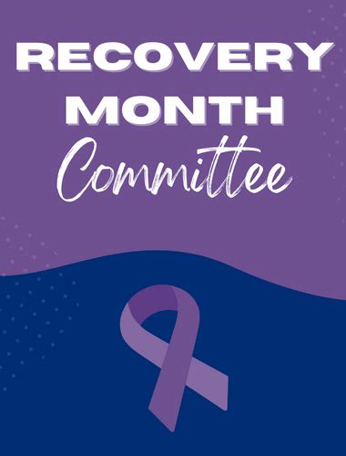 Join The Recovery Month COMMITTEE DBH NOW