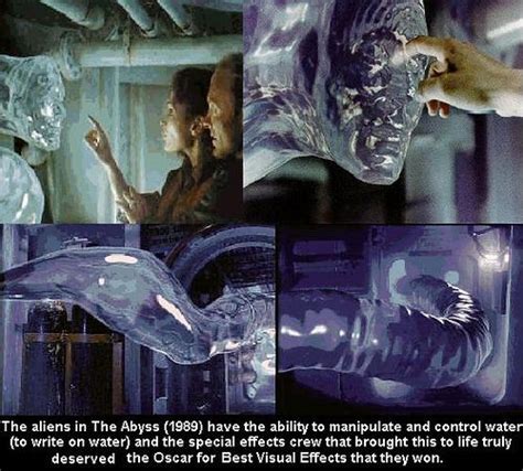 Water Tentacle From The Movie The Abyss