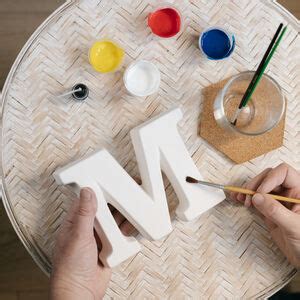 Paint Your Own Ceramic Letter Kit By Star Glazers