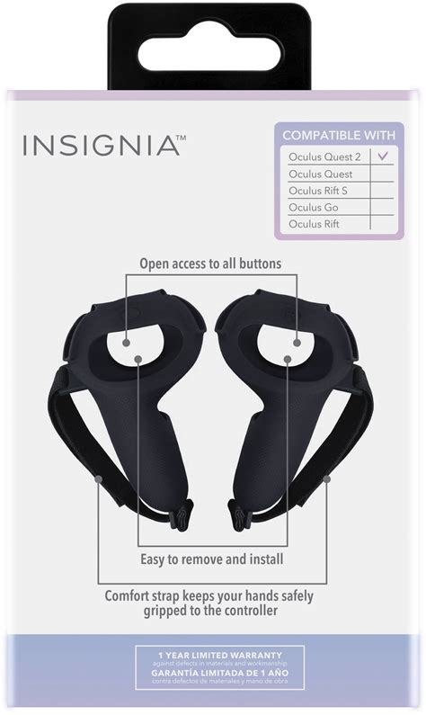 Insignia Facial Interface Pack For Meta Quest Black Ns Q Lfi