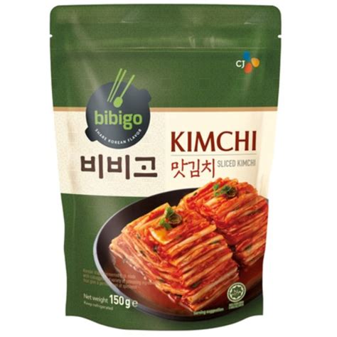 Fresh Korean Kimchi Vegetable Sliced 150 G Bibigo Pinoystoreeu