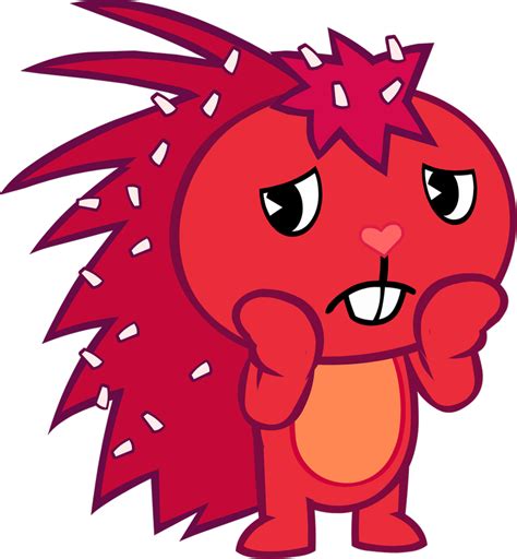 Red Dandruff Porcupine By Nemaohtf On Deviantart Happy Tree Friends