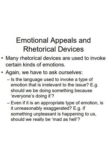 Emotional Appeal - 30+ Examples, How to Provide, PDF