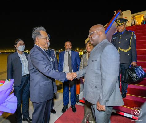 Début de la visite du président Félix Antoine Tshisekedi en Chine CAS