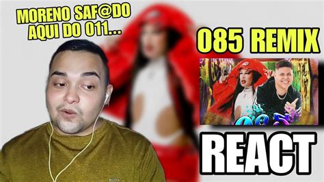 REAGINDO A 085 RMX MC Rogerinho E Gloria Groove REACT YouTube