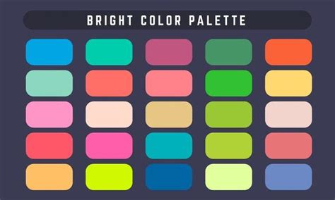 Palette De Couleur Art Vectoriel Ic Nes Et Graphiques T L Charger