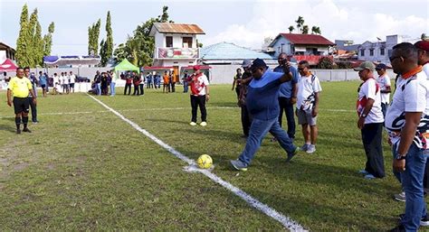 Turnamen Merah Putih Cup 2022 Resmi Di Buka Ketua Umum Koni Papua