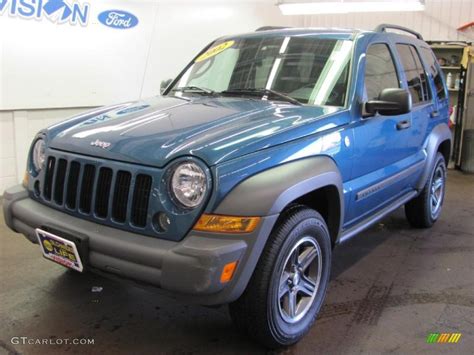 2005 Atlantic Blue Pearlcoat Jeep Liberty Sport 4x4 35483847 Photo 10