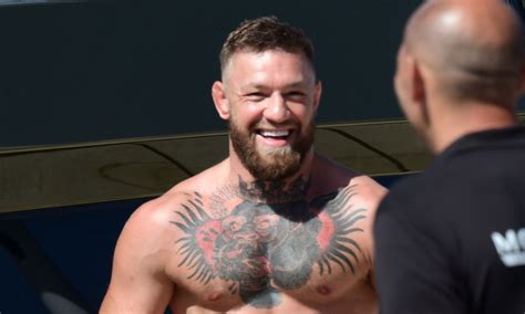 Conor McGregor Goes Shirtless In St Tropez Shares Photos From Father