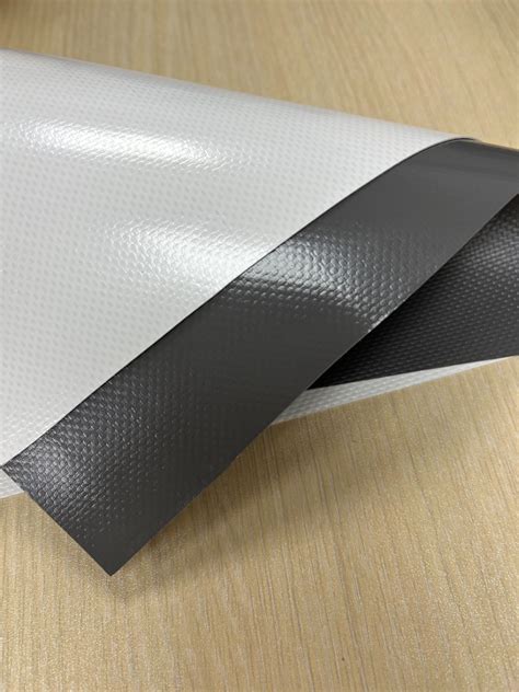 D Gsm Semi Matte Fire Retardant Pvc Polyester Fabric M