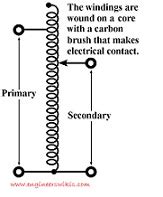 Auto transformer Working Principle - engineerswikis.com