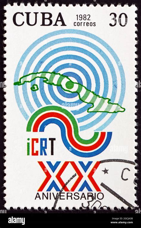 CUBA CIRCA 1982 A Stamp Printed In Cuba Dedicated To Broadcasting