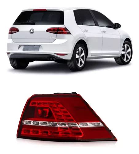 Lanterna Traseira Led Golf Mk Tsi Gti Canto Direito Frete Gr Tis