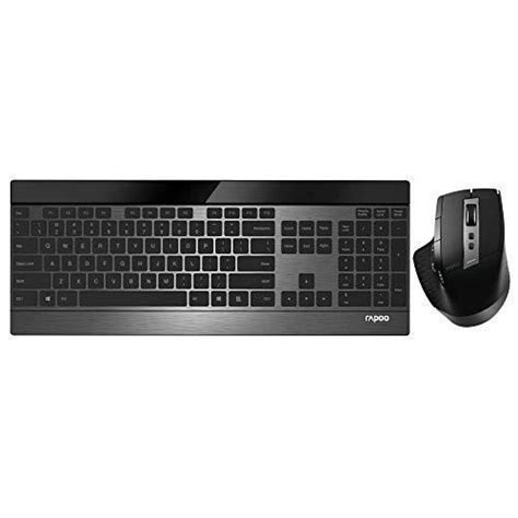 Rapoo Clavier Et Souris Multi Mode Sans Fil M Noir Mise En Page