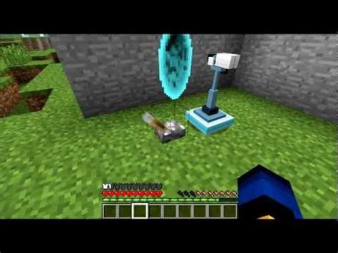 Minecraft Pr Sentation Du Mod Portal Gun Youtube