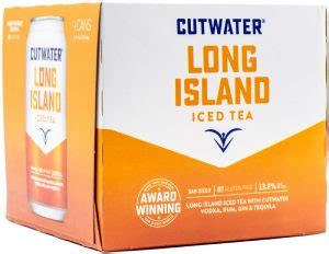 Cutwater Long Island Iced Tea 12oz 4pk Cn Luekens Wine Spirits