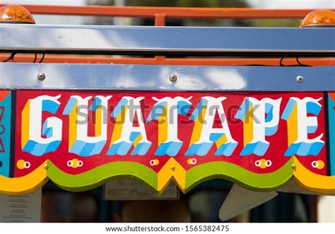 Guatape Colombia September Detail Stock Photo