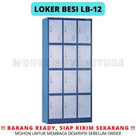 Jual Loker Besi 12 Pintu Door Steel Locker Shopee Indonesia