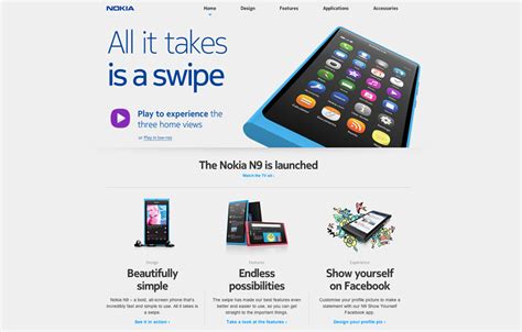 Nokia Swipe Experience Nokia N9 The Fwa