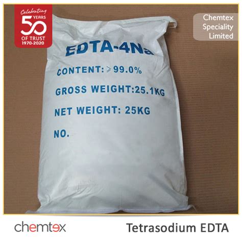 Tetrasodium EDTA Manufacturer Supplier Exporter Latest Price