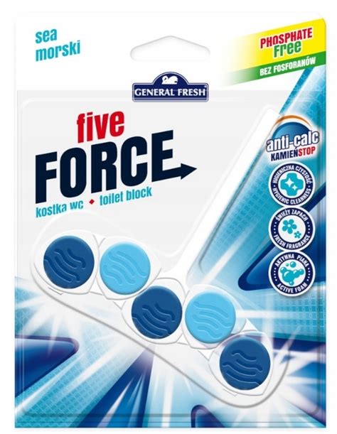 General Fresh Kostka Do WC Five Force Morze 12111004485