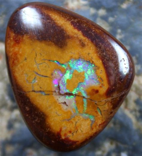 25 60 CTS YOWAH OPAL GREAT PATTERN TOP POLISH STONE C5142