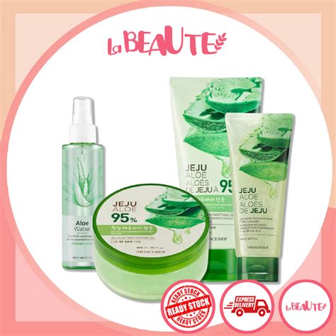 The Face Shop Jeju Aloe Fresh Soothing Gel Ml Cleanser Mist