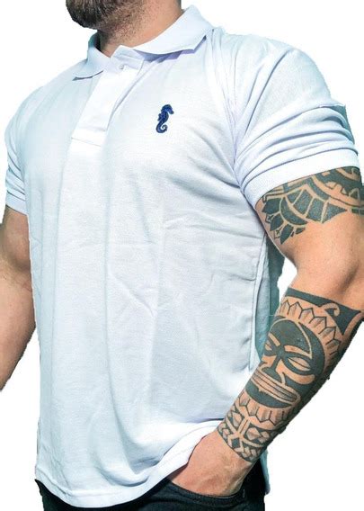 Camisa Polo Slim Po Camiseta Masculina Gola Padre Mercadolivre