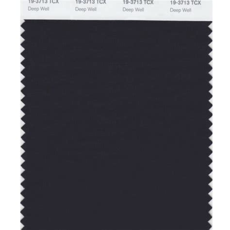 Pantone 19 3713 Tcx Swatch Card Deep Well Design Info