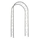 Pergola Arche D Cor Volutes En Acier Galvanis Laqu Poxy Noir Marque