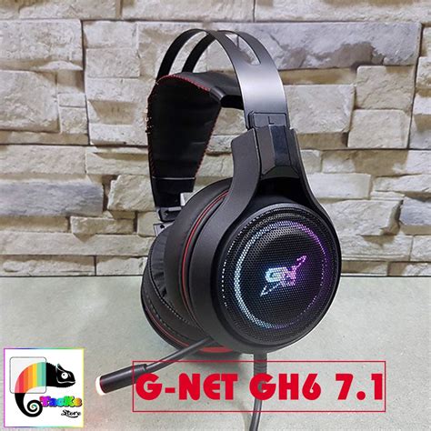 Tai Nghe Gaming G Net GH6 7 1 USB Led RGB GH6 PLUS RUNG 7 1 RGB I