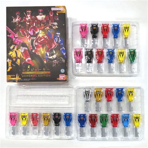 Toy Ranger Key Memorial Edition Anniversary Heroes And Donbrothers Set