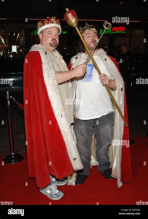 Jack Black And Kyle Gass Arriving At The Tenacious D In The Pick Of Destiny Premiere At The