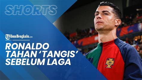 Momen Cristiano Ronaldo Menahan Tangis Saat Laga Portugal Vs Ghana Di