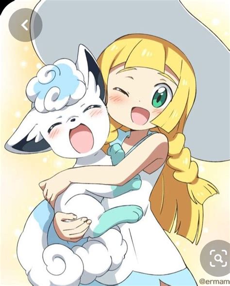 Lily And Snowy Pokemon Characters Pokemon Alola Pokemon