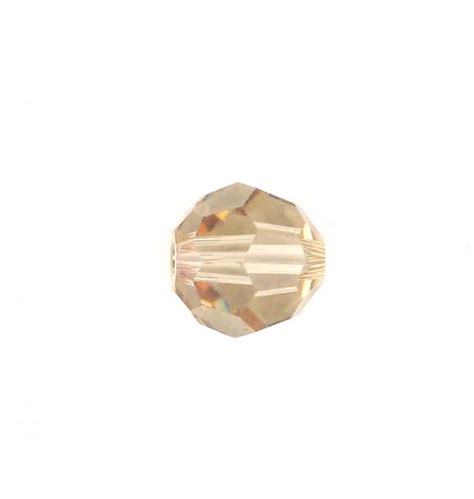 5000 3mm Swarovski Round Crystal Light Col Topaz Crystal Findings