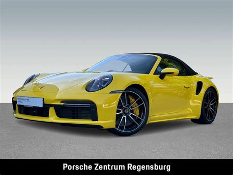 Porsche 911 Turbo S Cabriolet Gebraucht Beim Porsche Zentrum Regensburg