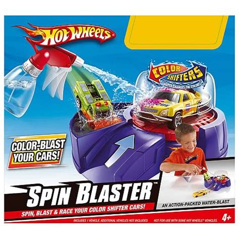 Hot Wheels Color Shifters Spin Blaster Playset