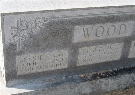 Claudius Jasper Wood Sr Memorial Find A Grave