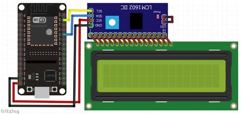 Wemos 4 1602 Lcd I2c Iot With Arduino Esp8266