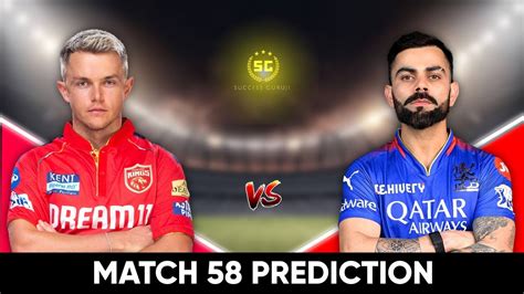 Ipl Match No Prediction L Pbks Vs Rcb Th Match Of Ipl