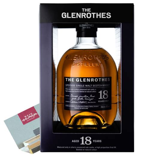 The Glenrothes Years Wein Galerie Schmerikon