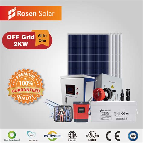 2kw Solar System Price 2kw Off Grid Home Solar Power System 2kw With