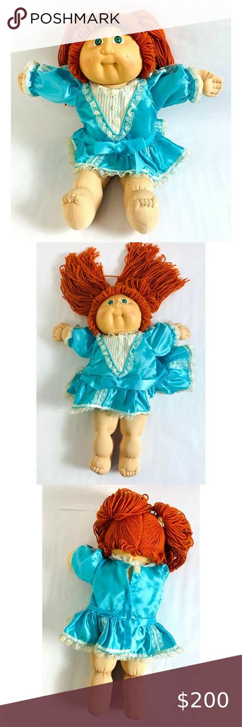 Vintage Rare Crafted By The Coleco Company 1985 Teresa Ann Cabbage Patch Doll Xavier Roberts