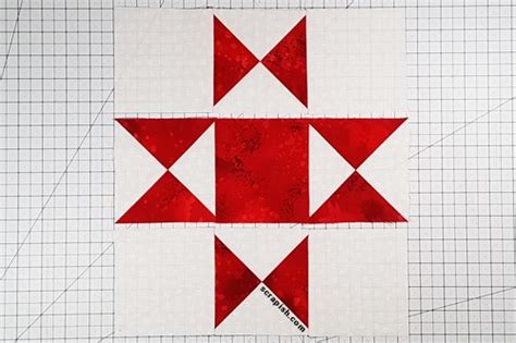 Ohio Star Quilt Block Made Easy And Fast Even For Beginners