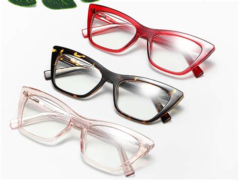 Cassia Cat Eye Red Eyeglasses For Women Lensmart Online