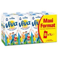 Candia Viva Lait Nature Uht Vitamines X L Pas Cher Prix Auchan